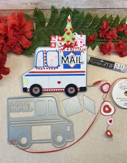 Mail Truck Fold-it
