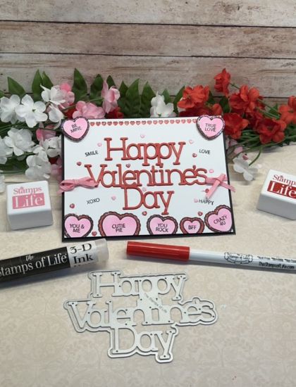 Happy Valentine�s Day Word Dies
