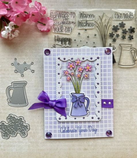 Thoughtful Flowers Stencil
Keywords: Thoughtful Flowers stencil