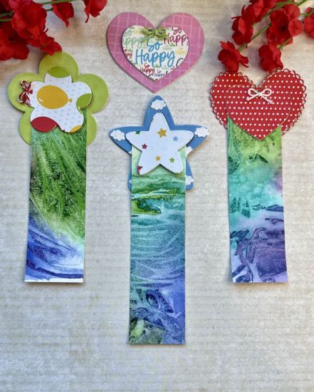 Shaped Bookmark dies
