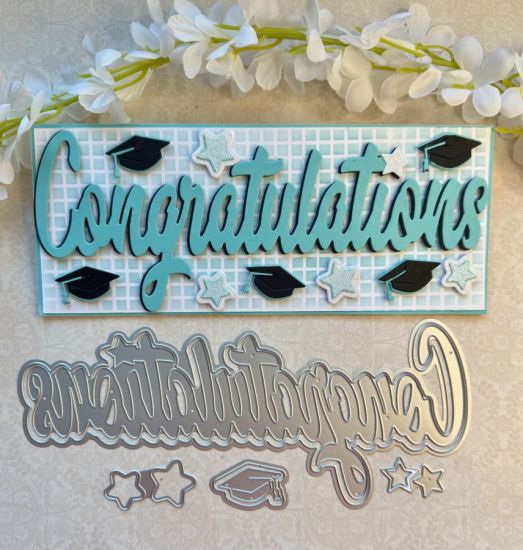 Congratulations Slimline Fold-it
