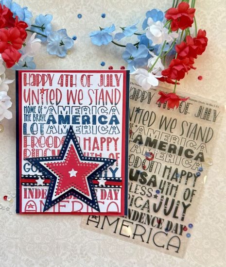 America Background
