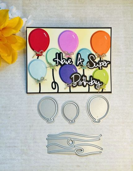 Balloons Galore Birthday Card
