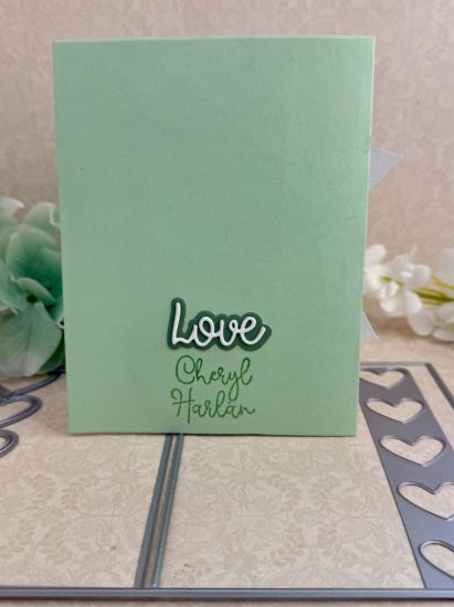 Heart Side Edge Card
