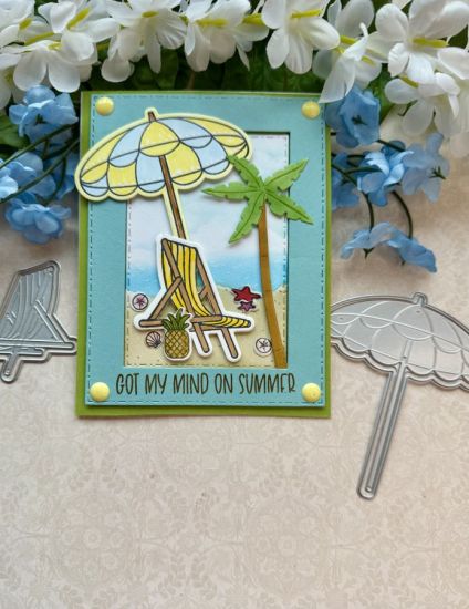 Beach Time
Keywords: 5x7BeachSceneBackgroundDie
