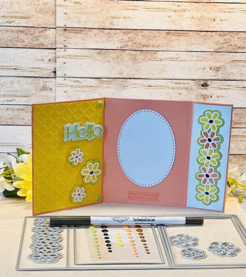 Partial Fold Over Card dies
