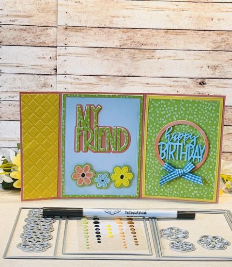 Partial Fold Over Card dies
