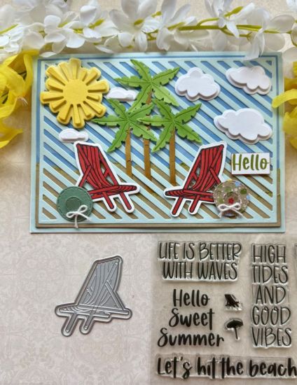 Beach Time
Keywords: 5x7BeachSceneBackgroundDie