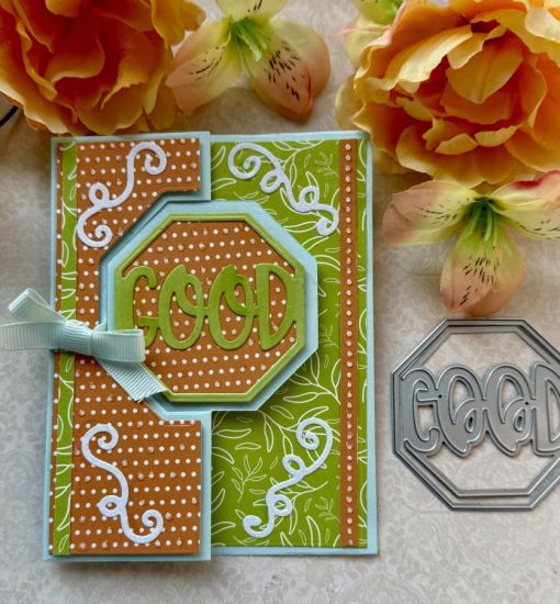 Octagon Flip-it Card
