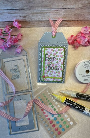 Gift card Holder Tag Die Set 
