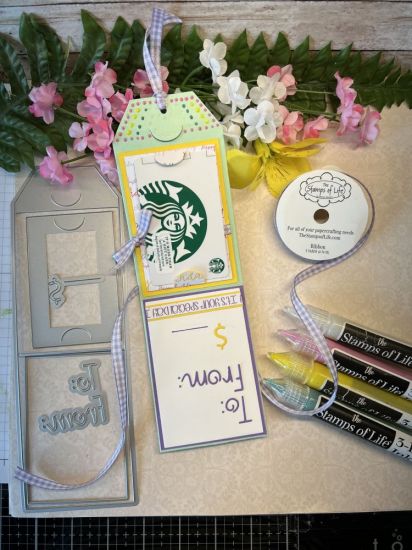 Gift card Holder Tag Die Set 
