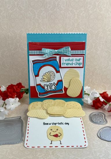 Bag of Chips Card  Dies
