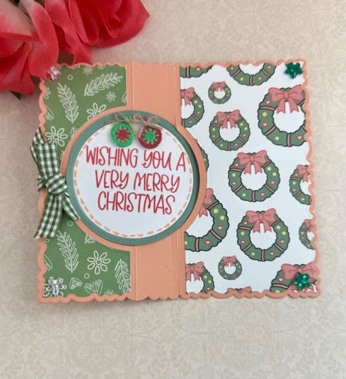 Deckle Edge Large Circle Flip-it (HSN)
