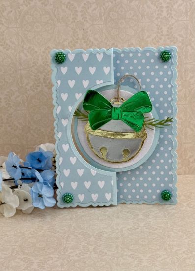 Deckle Edge Large Circle Flip-it (HSN)
