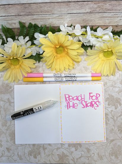 Dream Big Card Front Die Set
