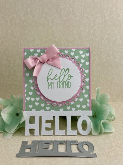 Top Fold with Borders A2 Card
