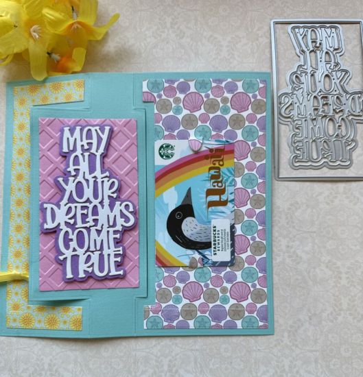 5x7 Rectangle Flip-it Interactive card Die
