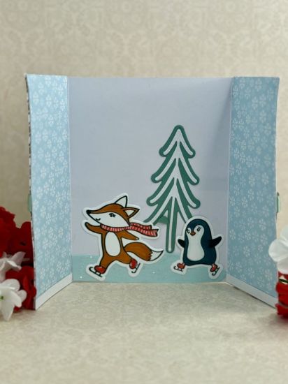 Stand and say Merry Christmas Word dies
