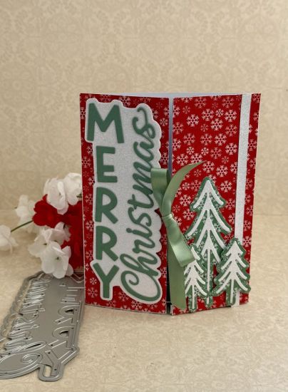 Stand and say Merry Christmas Word dies
