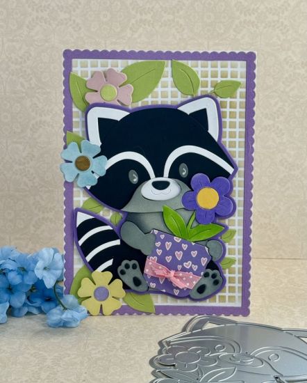Raccoon w/ Plant (Fold-it Club Dec 2025)
