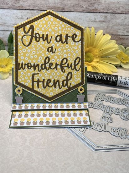 Diamond Wonderful Friend Card Front
