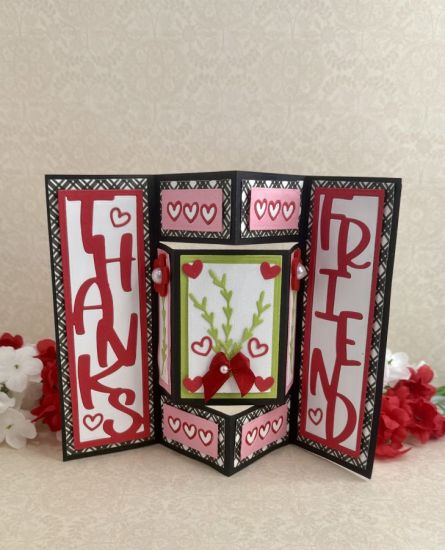 Gate Fold Pop Out Card base

