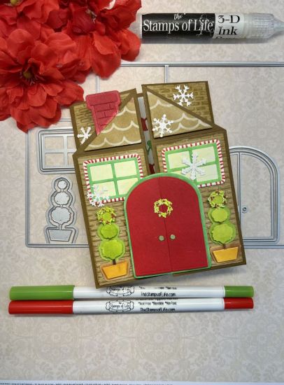 House Gate Fmold Card
