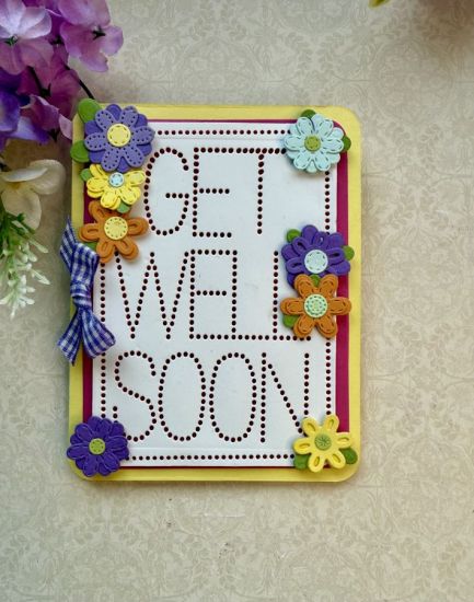 Get Well Soon Background dies
