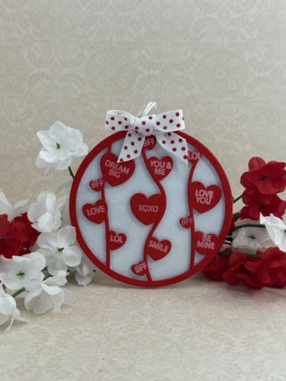 Tulip & Heart Circle Dies
