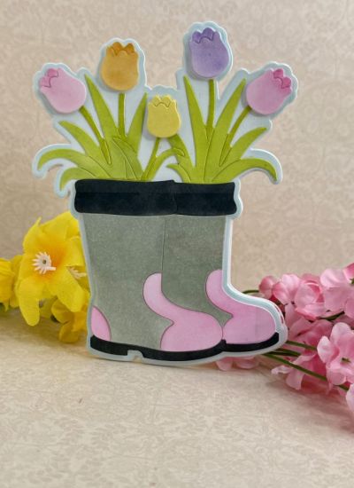 Tulips & Boots (Fold-it Club May 2026)

