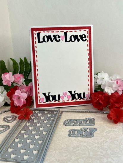 Heart Gate Fold card
