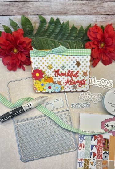 Mini A1 Scalloped Card dies
