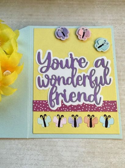 Folded Corner Card (inside card)
