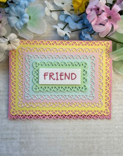 Fancy Edge A2 Card Die
