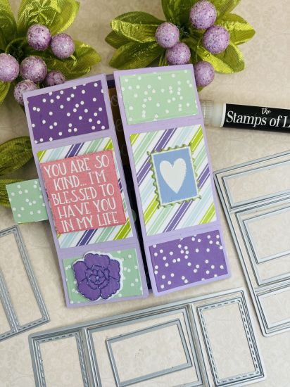 Never Ending A2 Card Die Set
