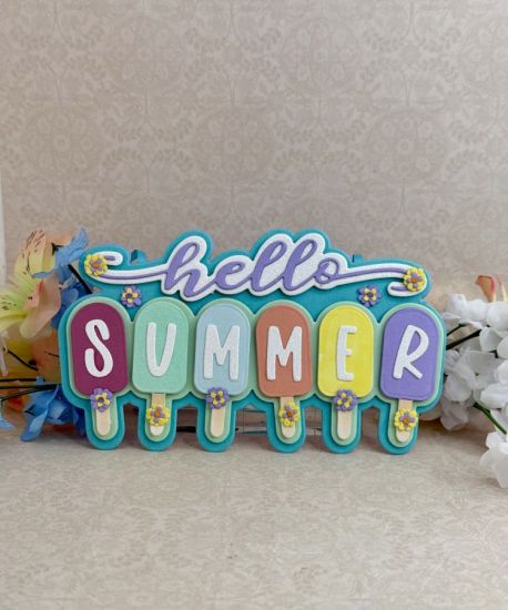 Hello Summer Pops Fold-it 
