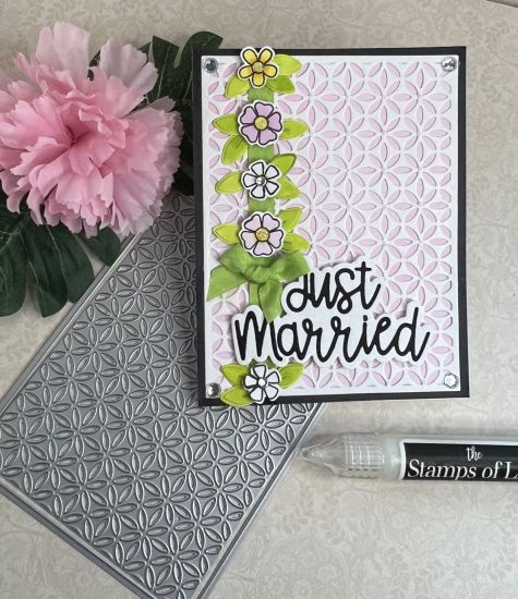 Abstract Floral A2 Background Die
