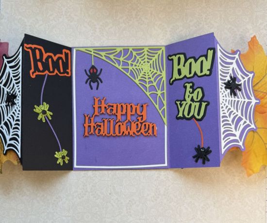 Web Gatefold Card Die
