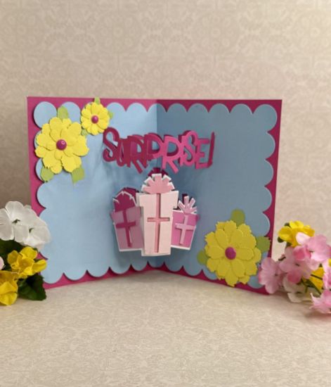 Scalloped 3-d Drop-ins (pop-ups)
