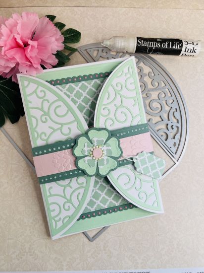5x7 Rounded Gate Fold Card
