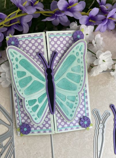 Butterfly Gate Fold Card
