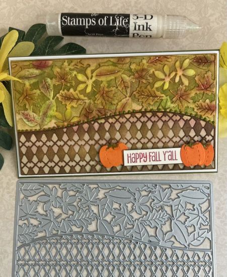 Fall Mini Slimline Double Backgrounds

