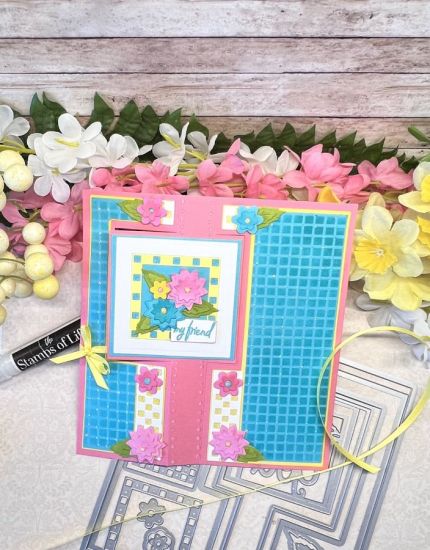 5 x 7 Square Flip-it card
