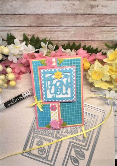 5 x 7 Square Flip-it card
