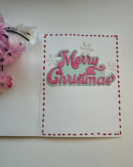 Snowflake Tree Background Die
