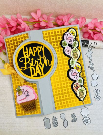 Tropical Vibes Clear Stamps 
