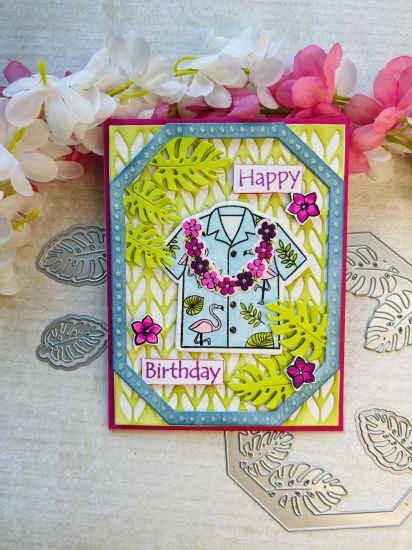 Tropical Palm Frame
