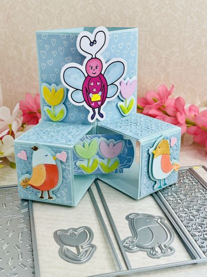 Fold and Pop Card
