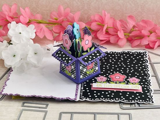 Mini A1 Pop Up Box Card Insert Die Set
