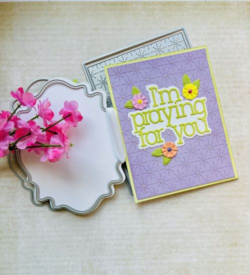 Bouncy A2 Card Die Set
